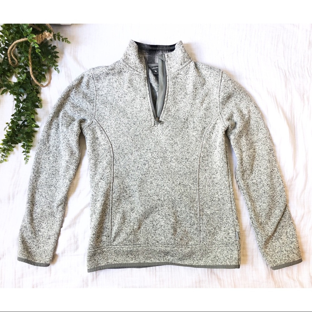 Eddie Bauer Radiator Fleece Pullover Quarterzip
